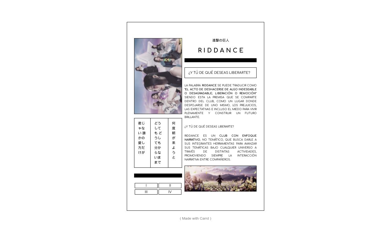 Carrd profile picture for @riddance